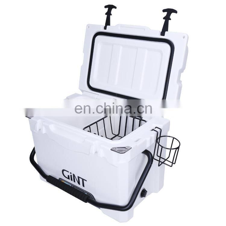 GiNT 20QT Rotomolded Vaccine Cooler Boxes Ice Cooler Box Insulated Hard Ice Chest for Keeping Vaccines