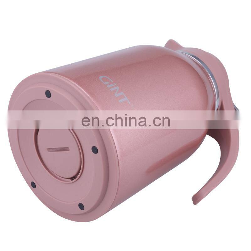 portable modern hiking camping glass liner metal kitchen wine water bottles vacuum flask thermal bottle