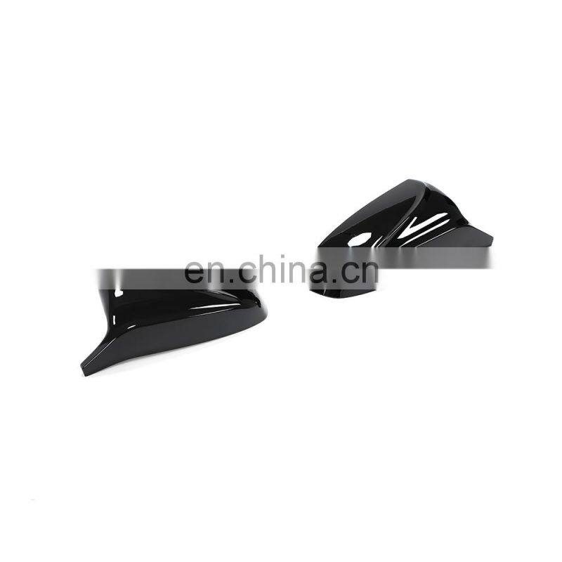 Modify Luxury Fiber Glass Glossy Black X5 E70 X6 E71 Side Mirror Cover for BMW