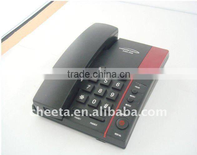 cheap price corded telephone basic feature phone