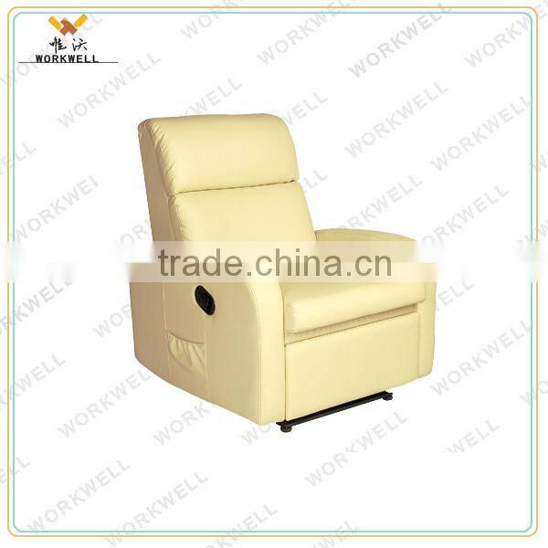 WorkWell most popular pu leather luxury recliner sofa Kw-Fu32