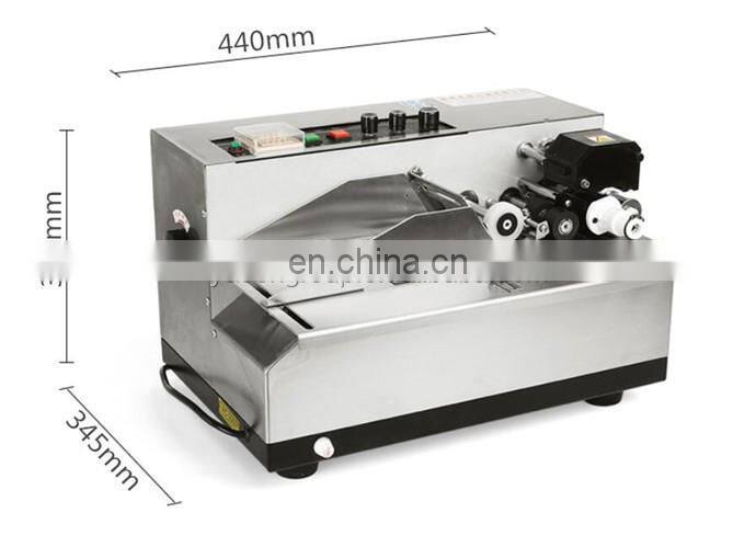 MY-380F Automatic Solid Ink Expiry Date Coding Machine, Batch Number Printer for bags