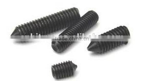 carbon steel hex socket set screw galvanized