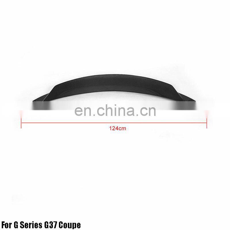 Carbon Fiber Car spoiler For G Series G37 Coupe 2009-2013 Rear Spoiler