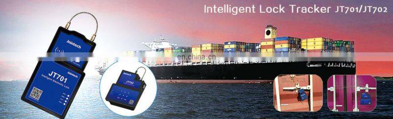 Waterproof gps tracker lock JT701 with tracking function for mobile assets tracking