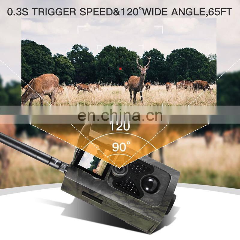 HC-550LTE Video Transit MMS SMTP FTP SMS Wildlife Camera Photo Trap hunting trail camera 4g lte