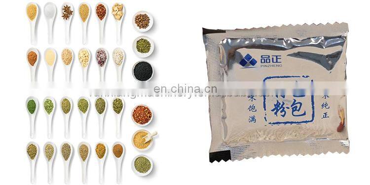 Sachet Instant Noodles Seasoning Powder Auger Filling Packing Machine Price