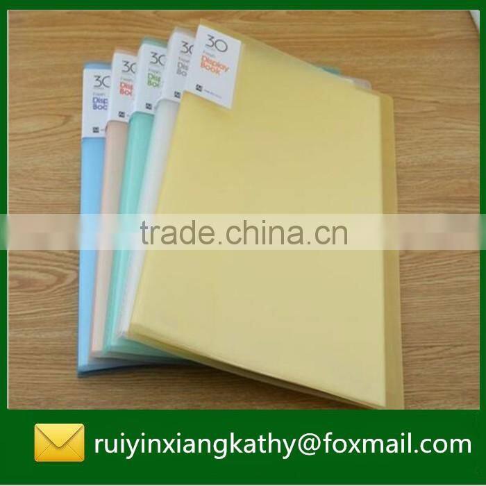 Transparent Executive Types Of Plastic Display Book