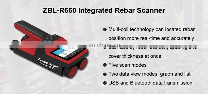 Taijia concrete Wall rebar detector Multi-Functional Integrated Rebar Detector Locator