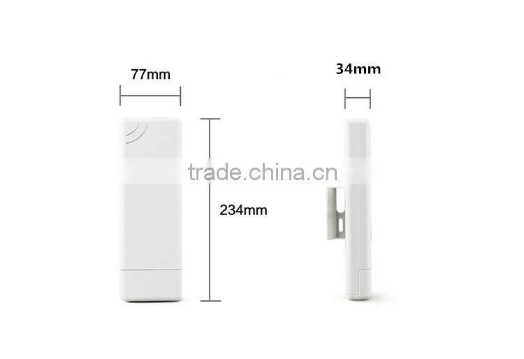 2.4ghz high power outdoor 2-3km wireless wifi bridge cpe receiver with directional antenna