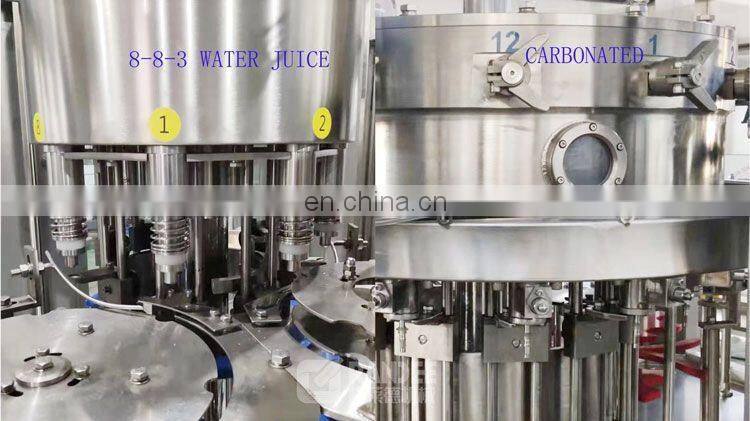 High quality automatic pure mineral water filling bottling machine for beverage factory