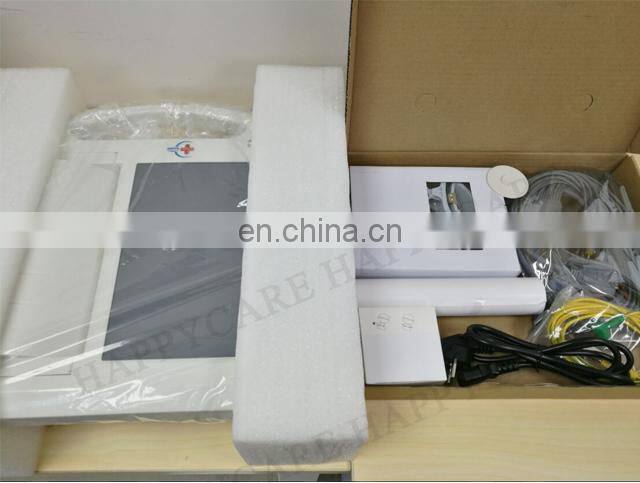 HC-H004 Portable Digital ECG Machine Hospital Device 10 Inch Touch Screen Electrocardiograph 12 Channel