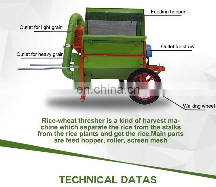 High quality manual wheat thresher mini thresher for wheat smaii grain thresher for sale