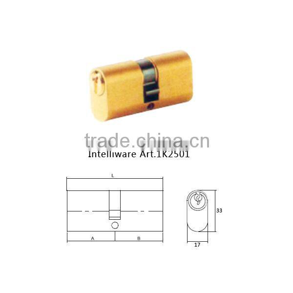 Oval Profile Double Cylinder Lock