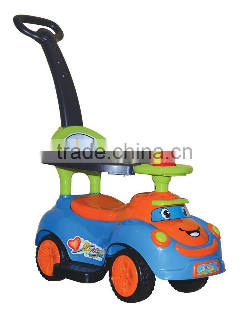 Hor Sale Kids Plastic Toy Ride On toy Car With Push Bar BM83-60Q