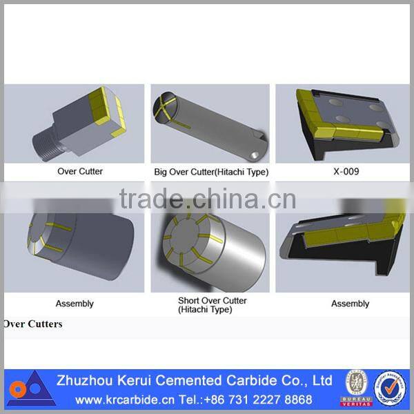 tungsten carbide dredging cutters, tunneling cutter for shield machine