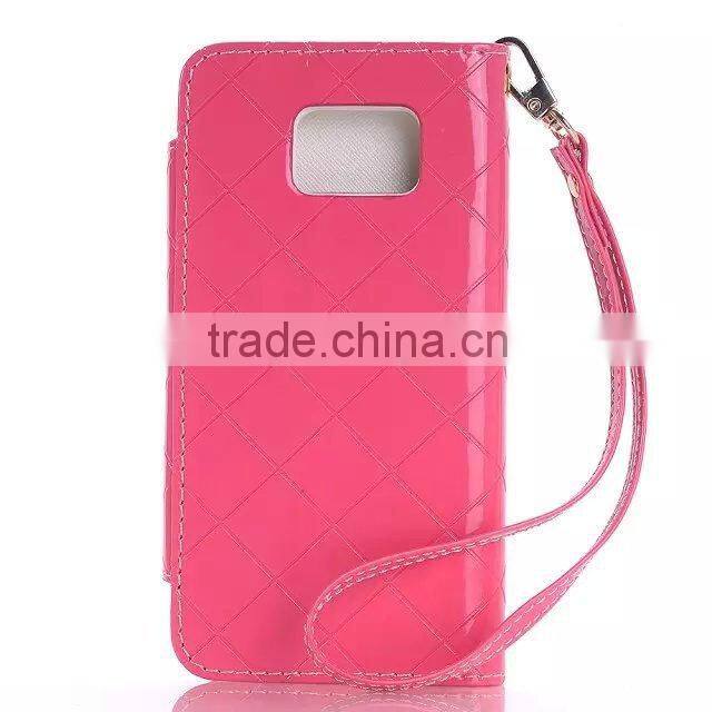 beautiful leather case for samsung s6; for samsung protective case s6