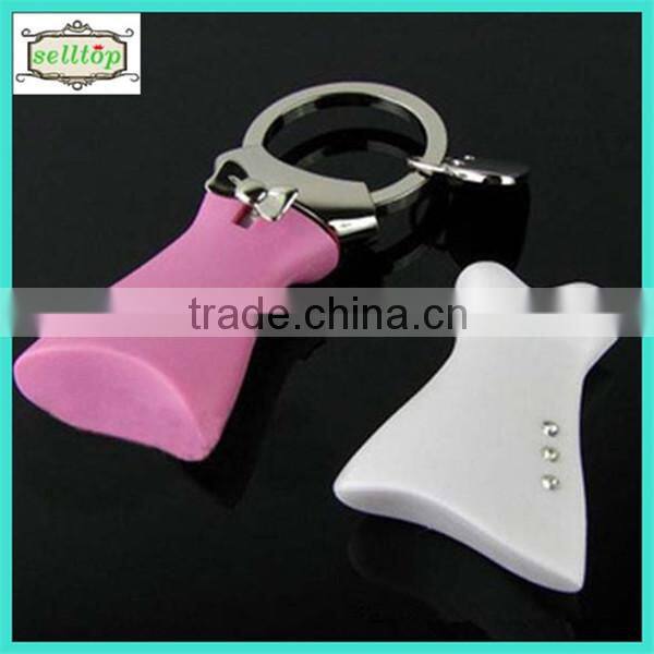 2014 cute metal keyring for boy baby shower