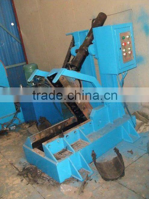 hot sale quality 3-6Tons capacity single shaft tire shredder / used tire shredder machine for sale