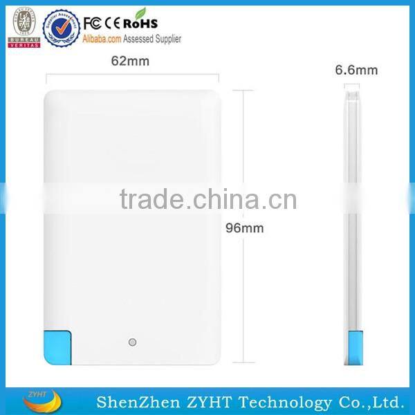 mini 2000mah portable power bank