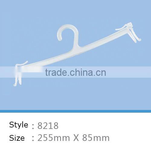 white high quality plastic clothes hanger for g-string panty