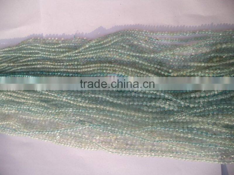 Aquamarine Round Beads
