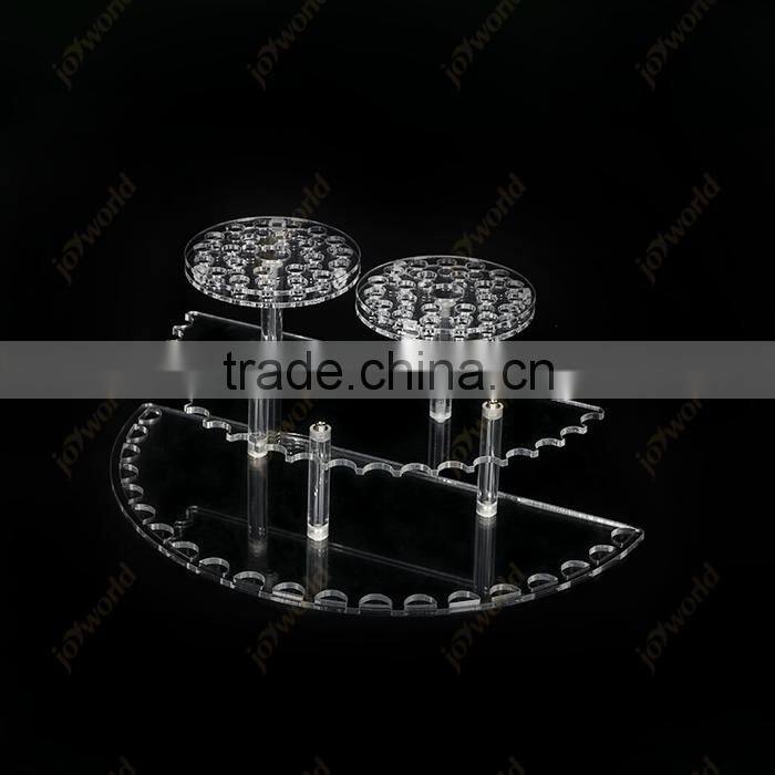 Elegant smoke shelf pusher e cigarettes display for promotion