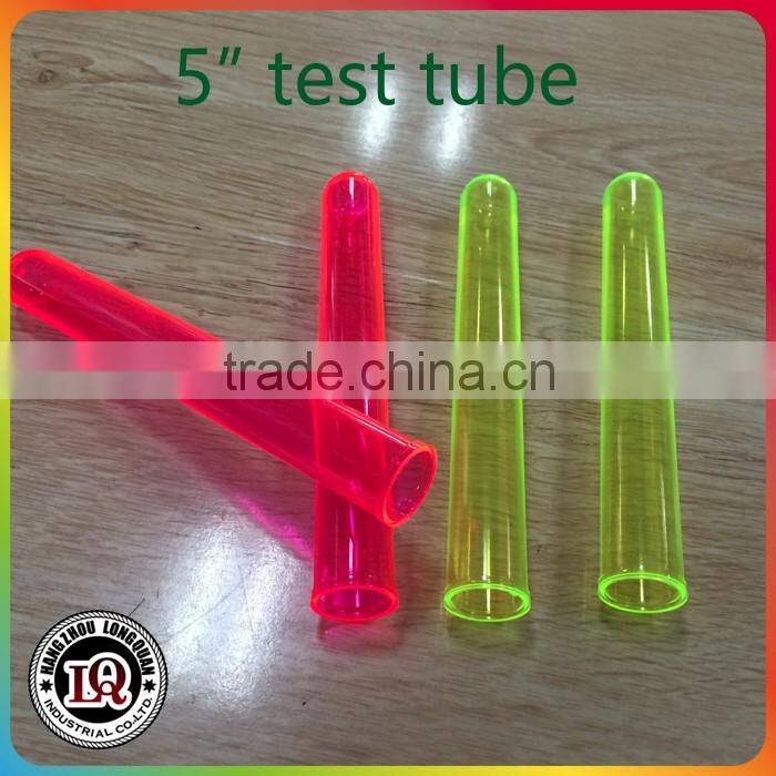 Disposable 6" Neon Test Tube Shots