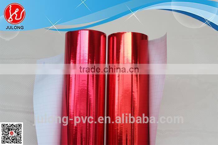 Hot sales strechable chrome vinyl wrap vinyl sticker for car model car stickers with low price