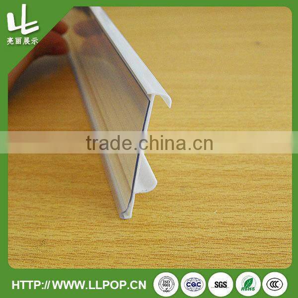 Plastic PVC Label Holder Clip Holder