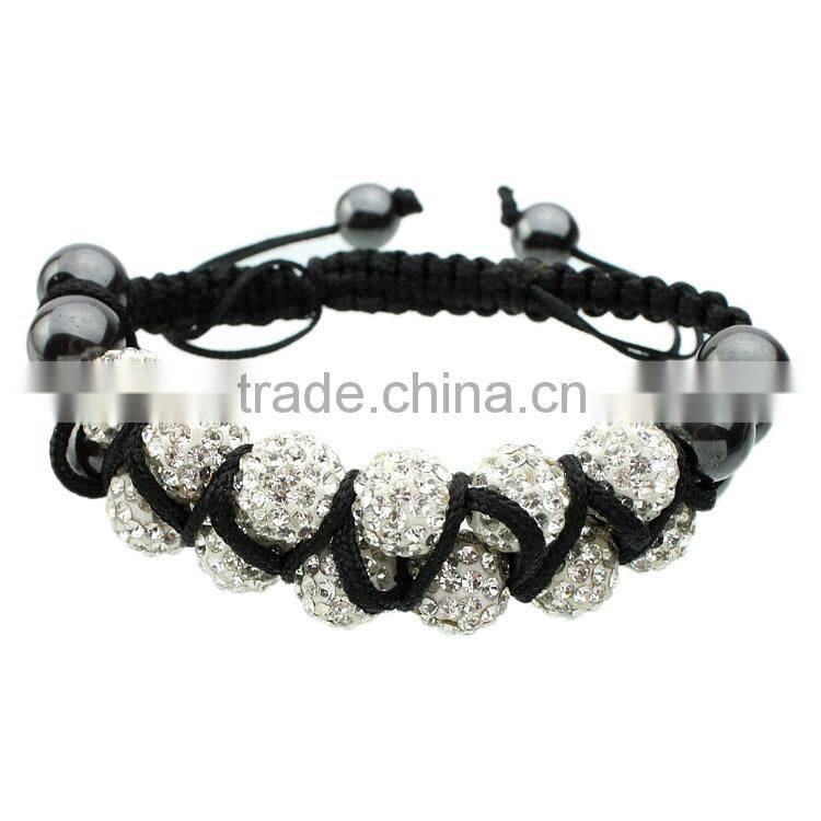 Fashion Beautiful Silver Butterfly Shaped CZ Diamond Bracelet