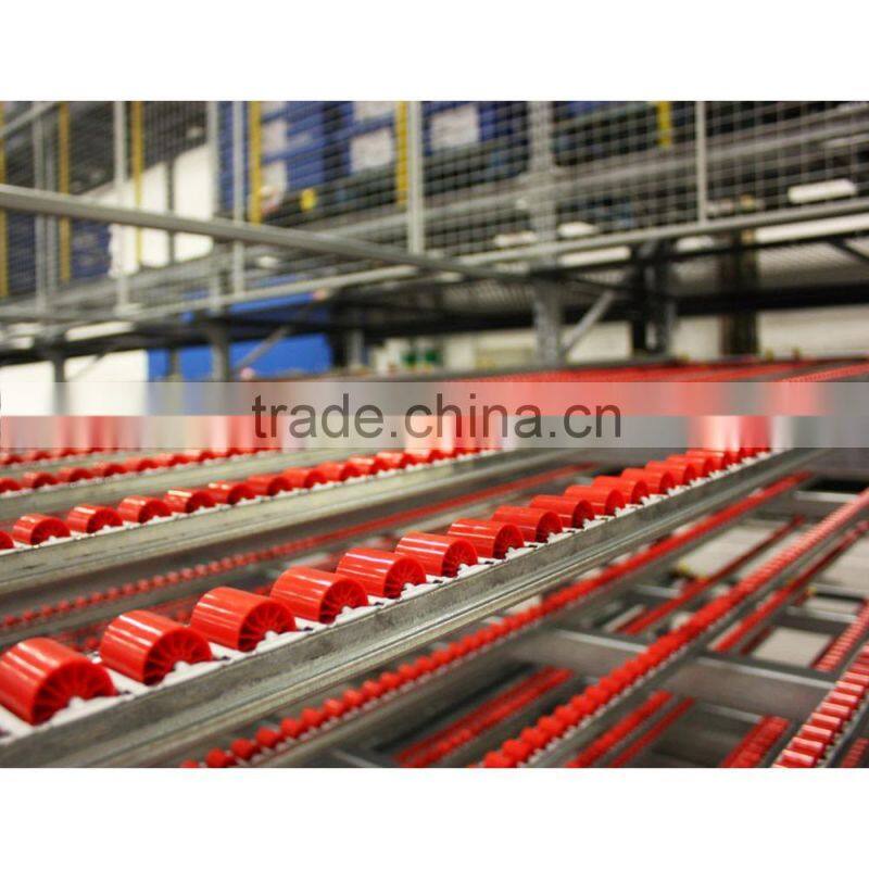 carton flow rack with wheels Auto slide racking
