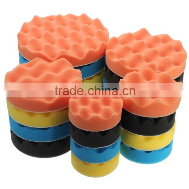 OEM Backing Plate M14 150mm Cushioned Hook & Loop Buffing Kit X5 PADS