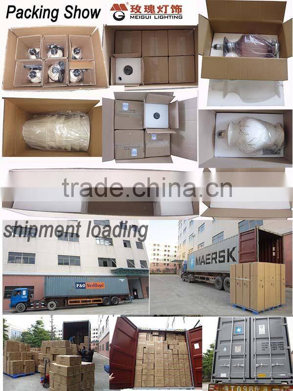 hotel lighting with polyresin