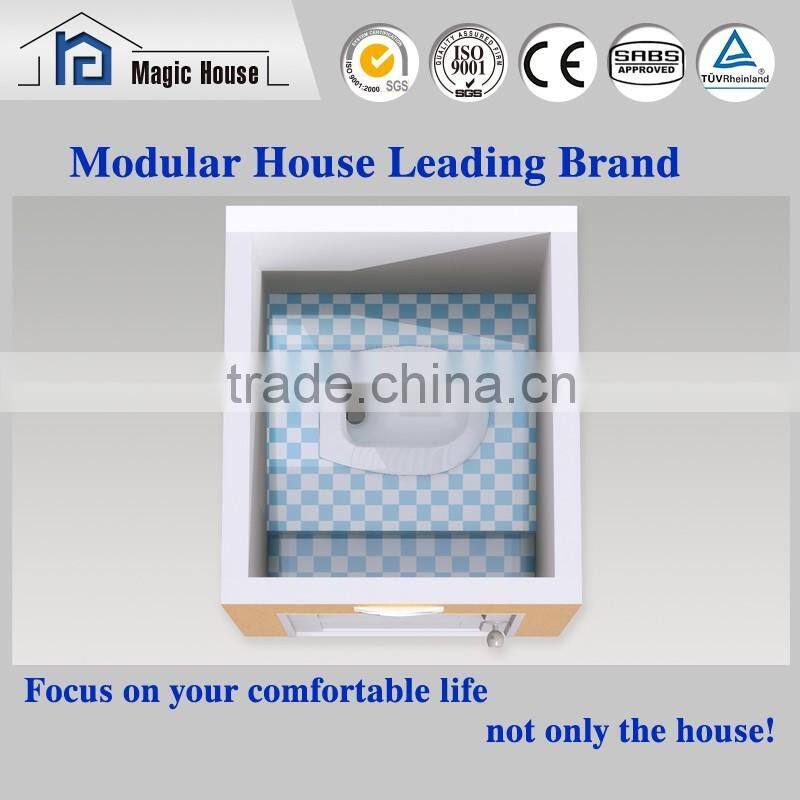 Easy Assembe and Durable Strong Recycle Use Toilet and Bathroom by Pre Made and Fabricated