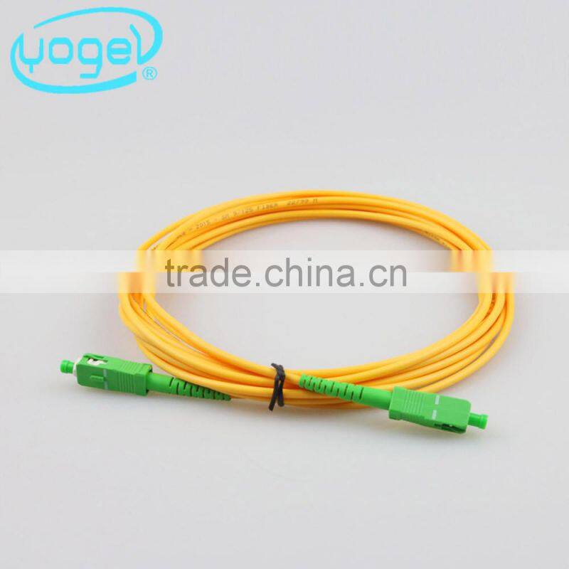 High-quality low-loss metal FTTH APC SC fiber optic adapter