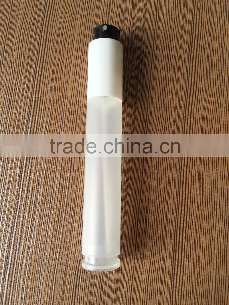 15ml 30ml empty plastic cosmetic packing tube shape perfume bottle pen spray bottle with rotary switch lock
