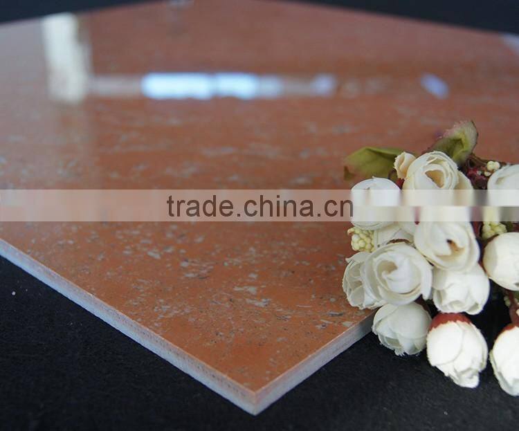 Red crystal double loading low water absorption floor tiles 60x60