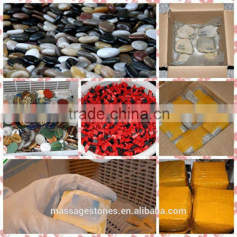 High Polished Organic Stone Ear Expander Rose Quartz Wholesale Stone Ear Plug