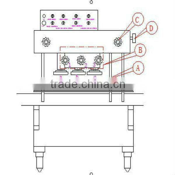 screw capping machine for plastic jars from capper manufacturer jiacheng factory