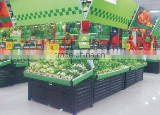 Unique fan vegetable and Fruit Display Rack