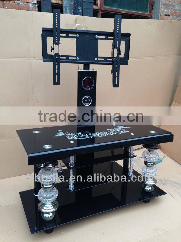 2014 tempered glass TV stand