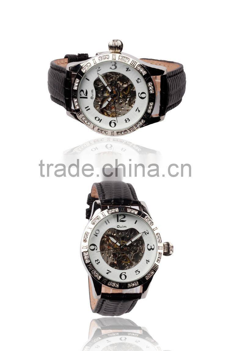 2015 oulm lady watch, colorful unisex watch, mechanical watch made in china
