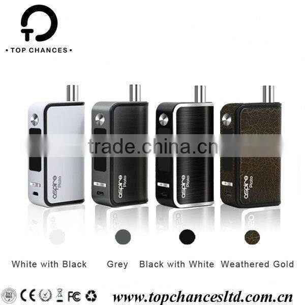 2016 new TC 50w aspire plato Sub ohm kit Aspire plato All in one Device Aspire 18650 cell kit
