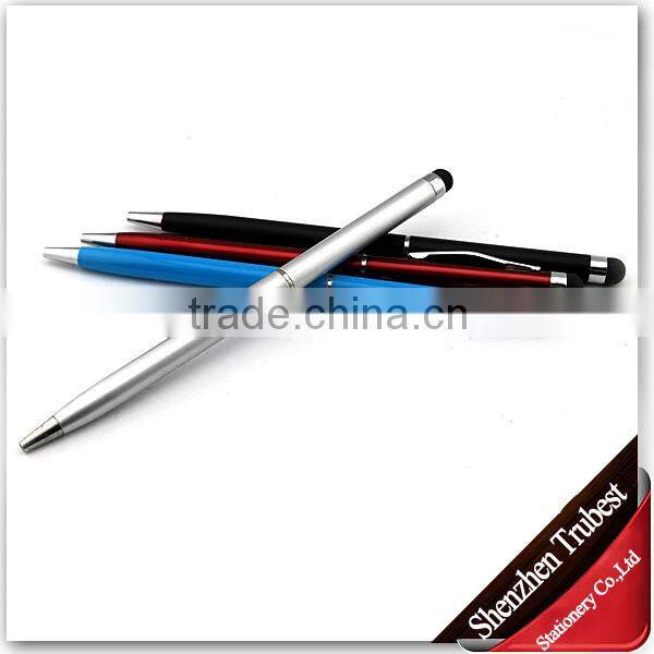 touch screen stylus pen ,promotional ballpoint pen with stylus