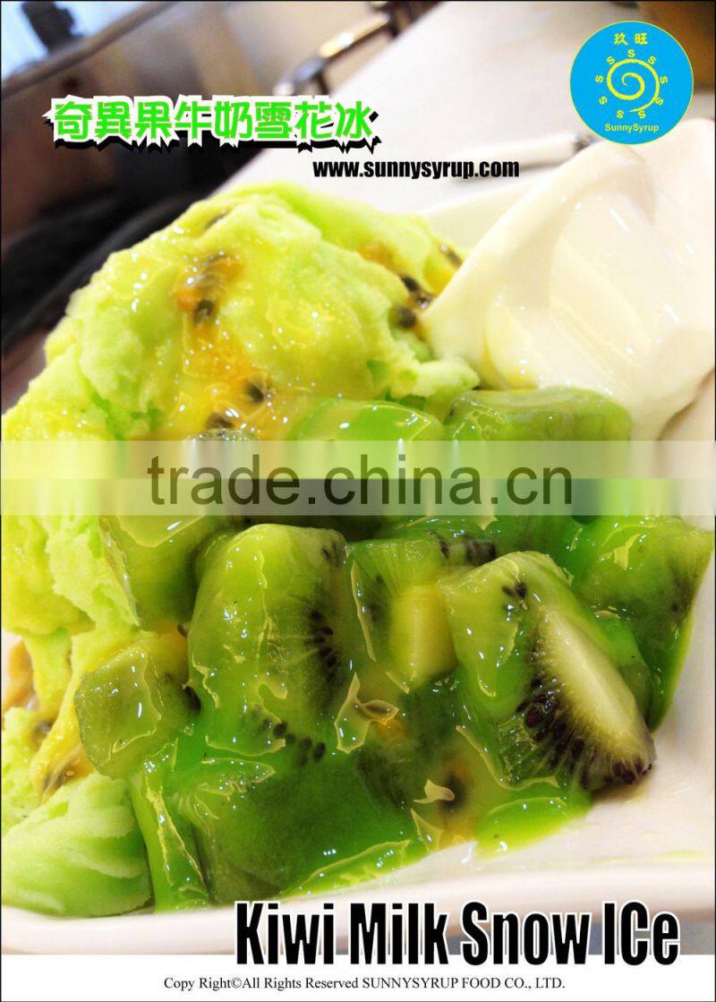 New product Snow Ice with ice cream texture good