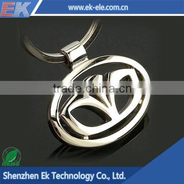 New products China sale metal keychain with ring