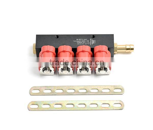 auto cng injector rail for conversion kit