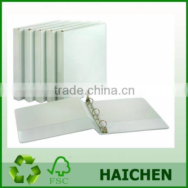 Supermarket PVC Ring Binder with 4 D metal ring mechanism