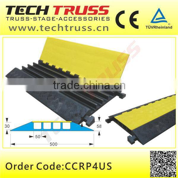 Rubbe 1-channel floor popular promotion cable cross for sale